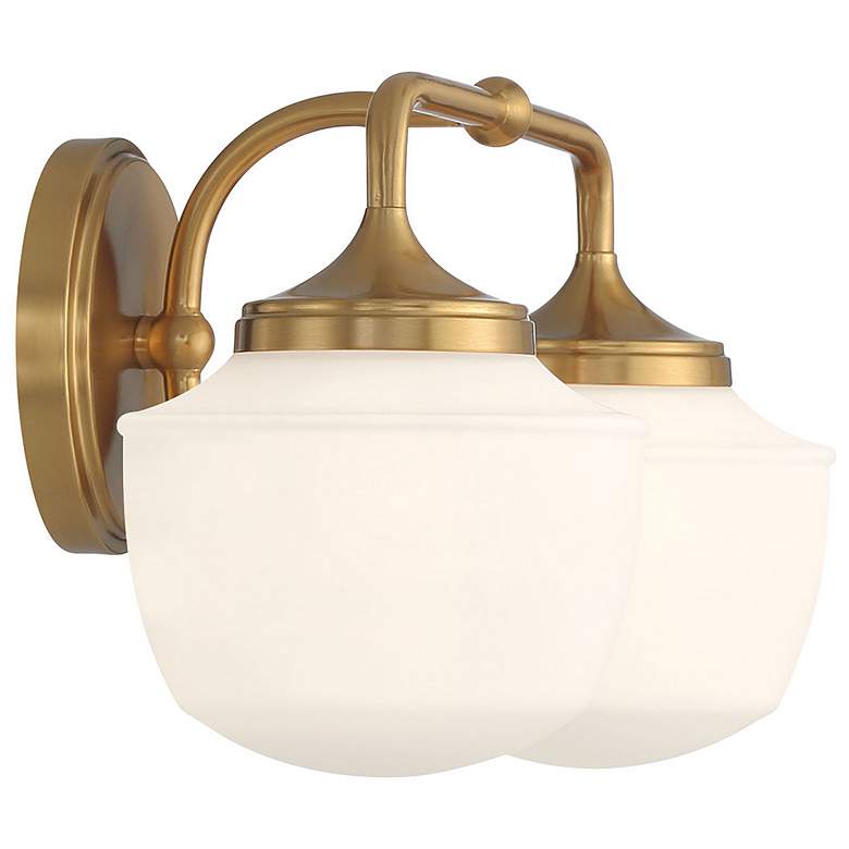 Image 6 Minka-Lavery Cornwell 2-Light Aged Brass Bath Vanity more views