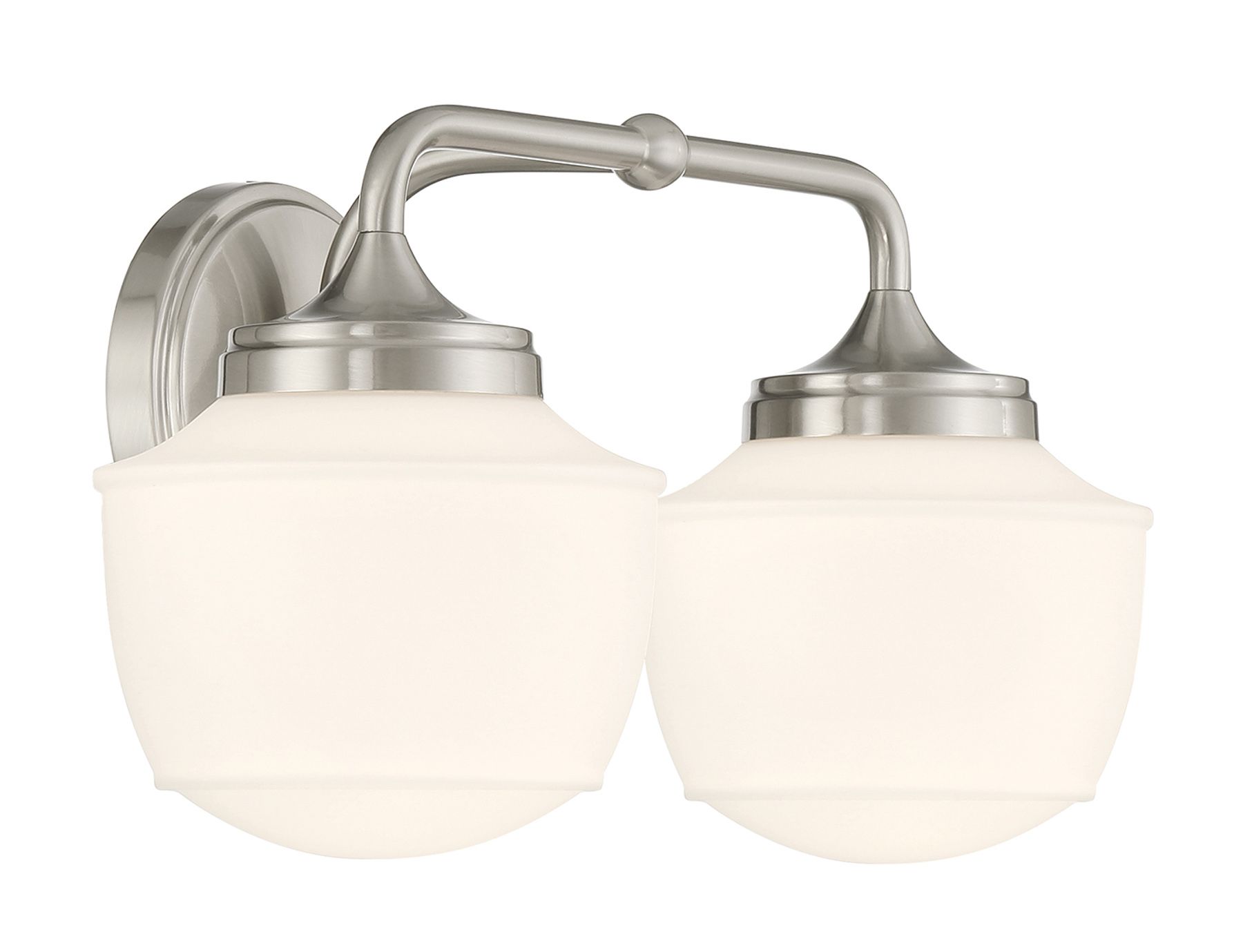 Image 3 Minka-Lavery Cornwell 2-Light Brushed Nickel Bath Vanity more views