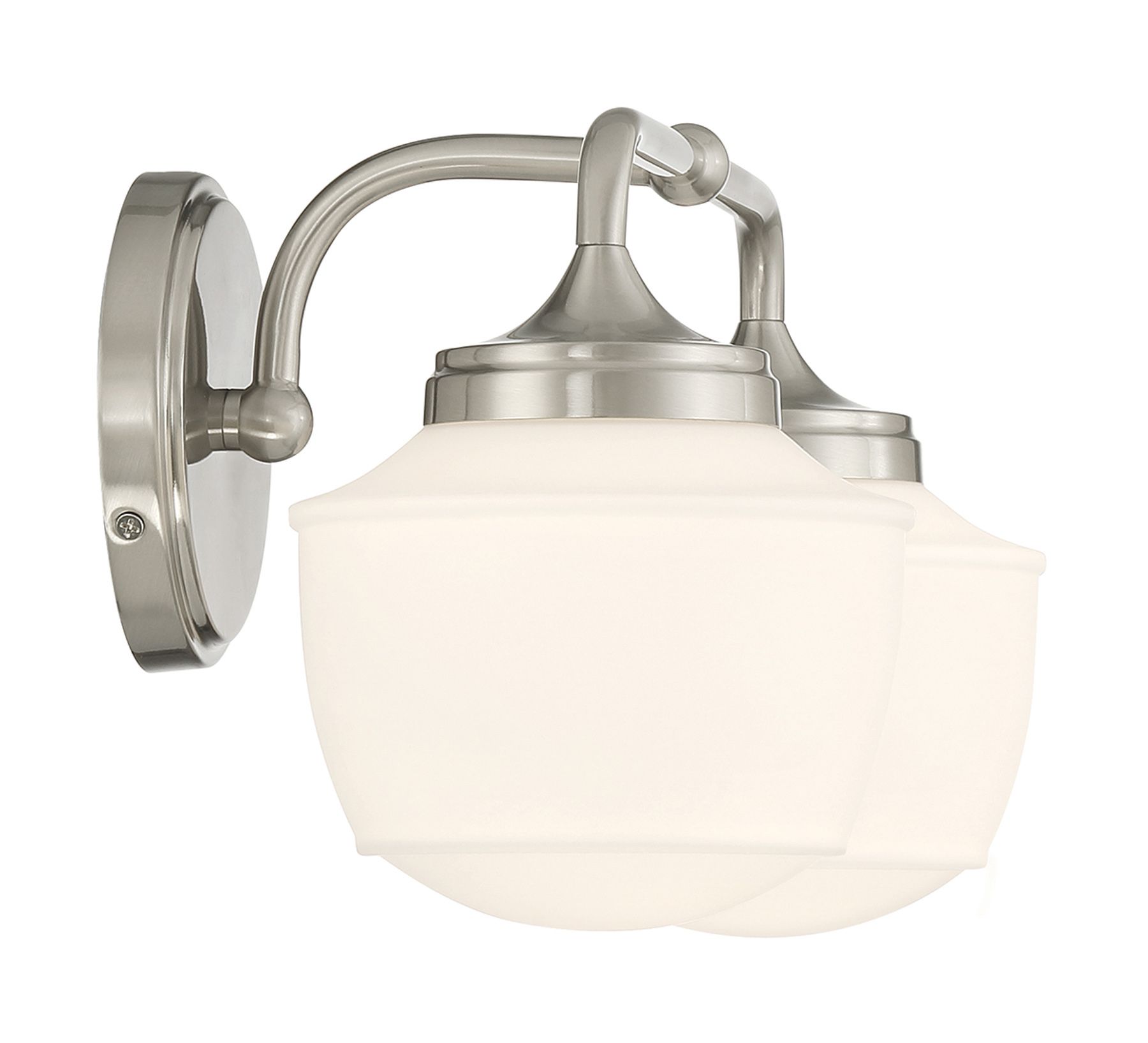 Image 6 Minka-Lavery Cornwell 2-Light Brushed Nickel Bath Vanity more views