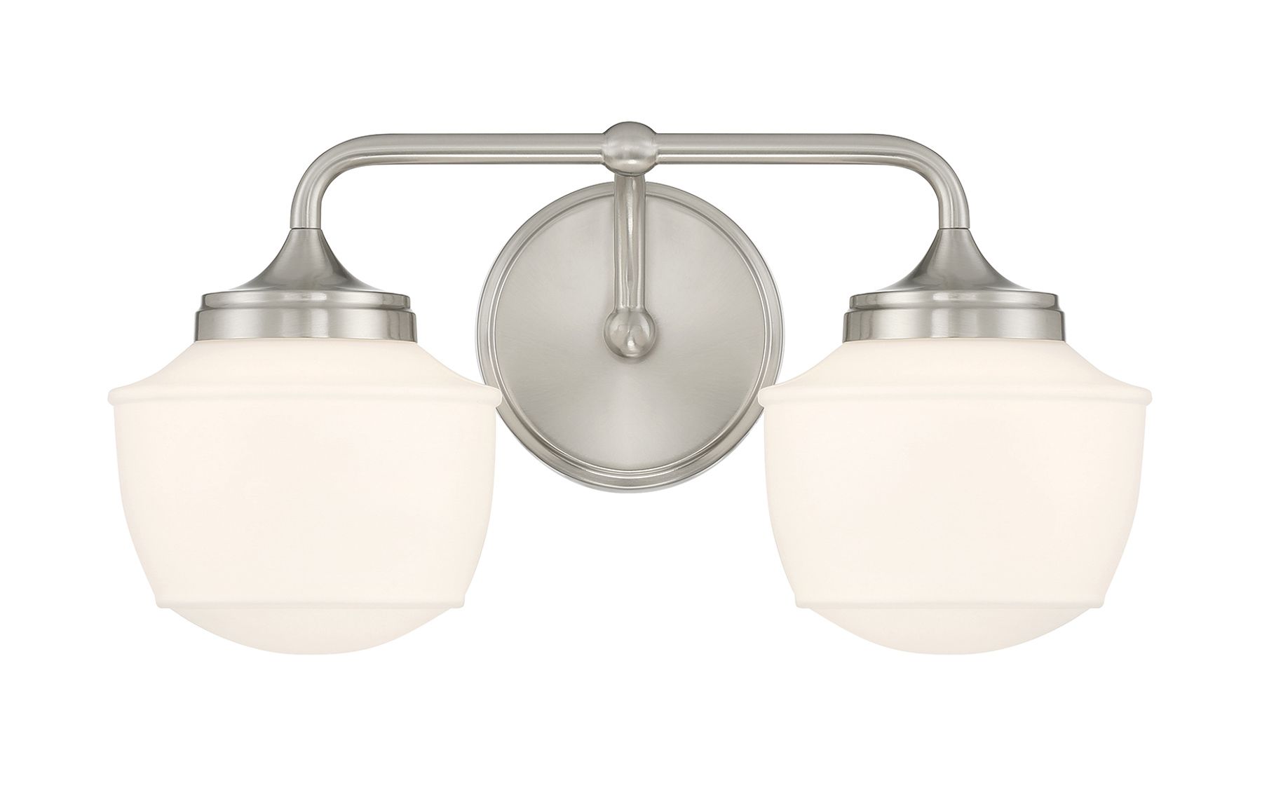 Image 7 Minka-Lavery Cornwell 2-Light Brushed Nickel Bath Vanity more views