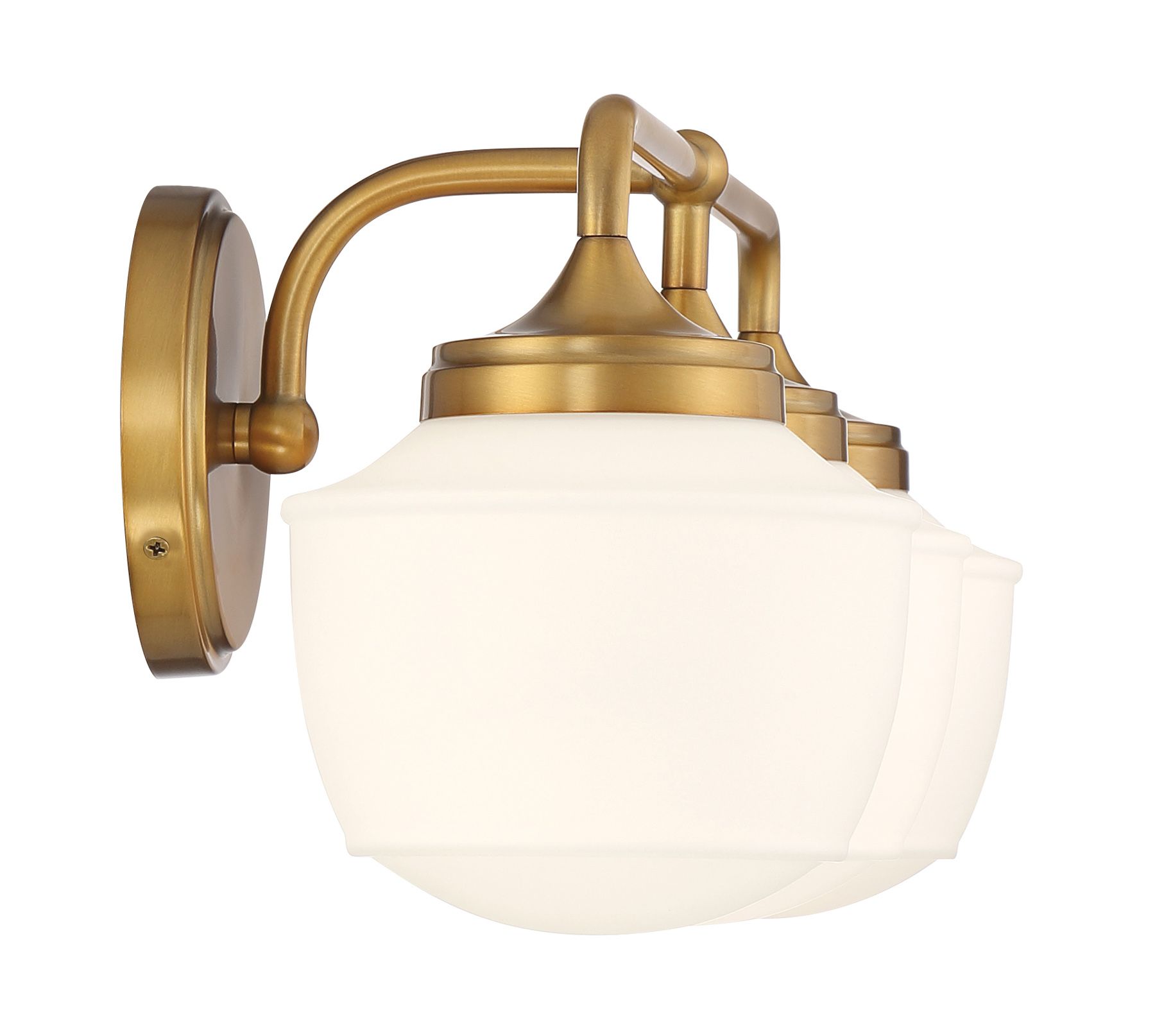 Image 4 Minka-Lavery Cornwell 3-Light Aged Brass Bath Vanity more views