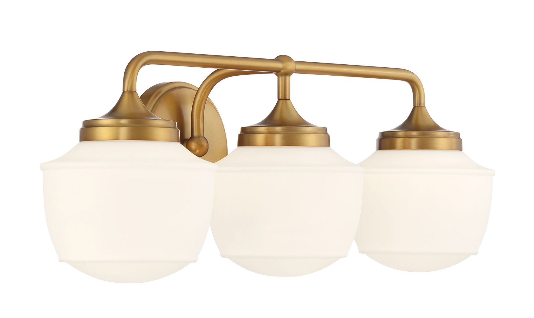 Image 7 Minka-Lavery Cornwell 3-Light Aged Brass Bath Vanity more views