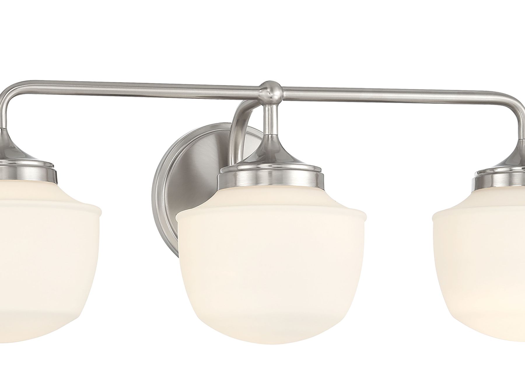 Image 7 Minka-Lavery Cornwell 3-Light Brushed Nickel Bath Vanity more views