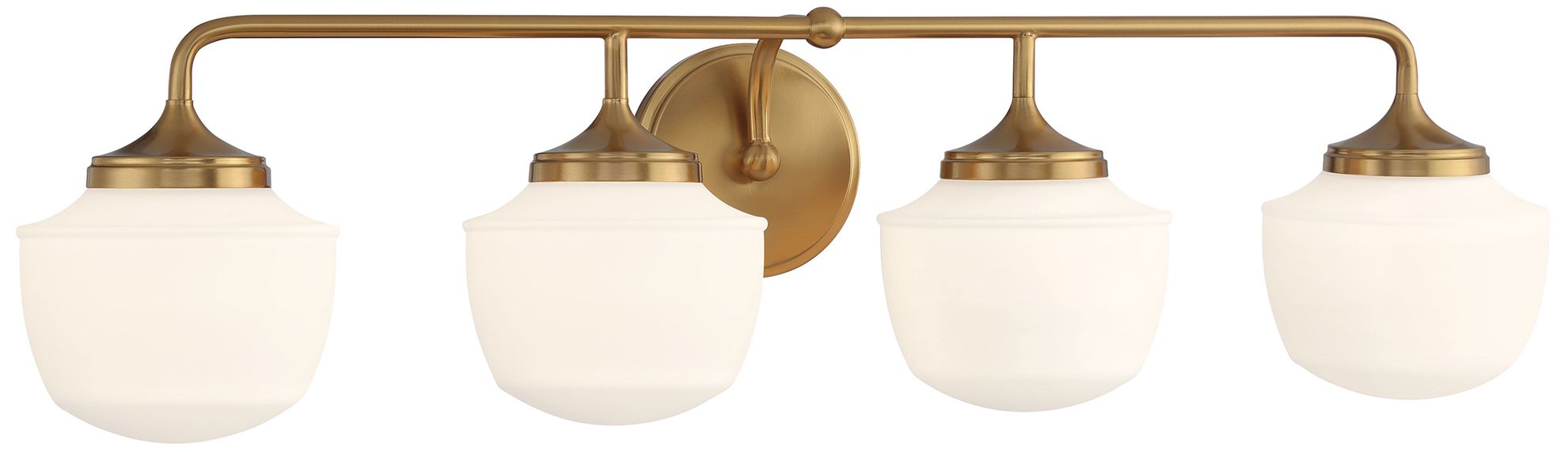 Minka-Lavery Cornwell 4-Light Aged Brass Bath Vanity