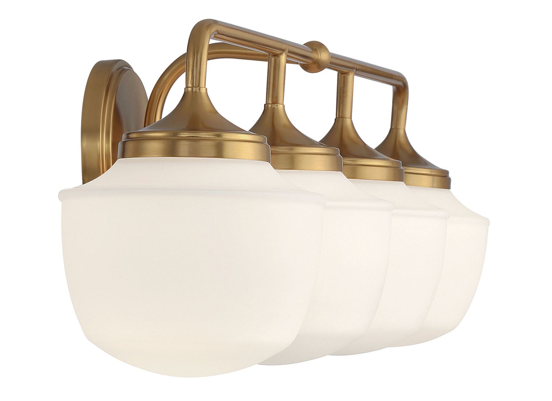 Image 4 Minka-Lavery Cornwell 4-Light Aged Brass Bath Vanity more views