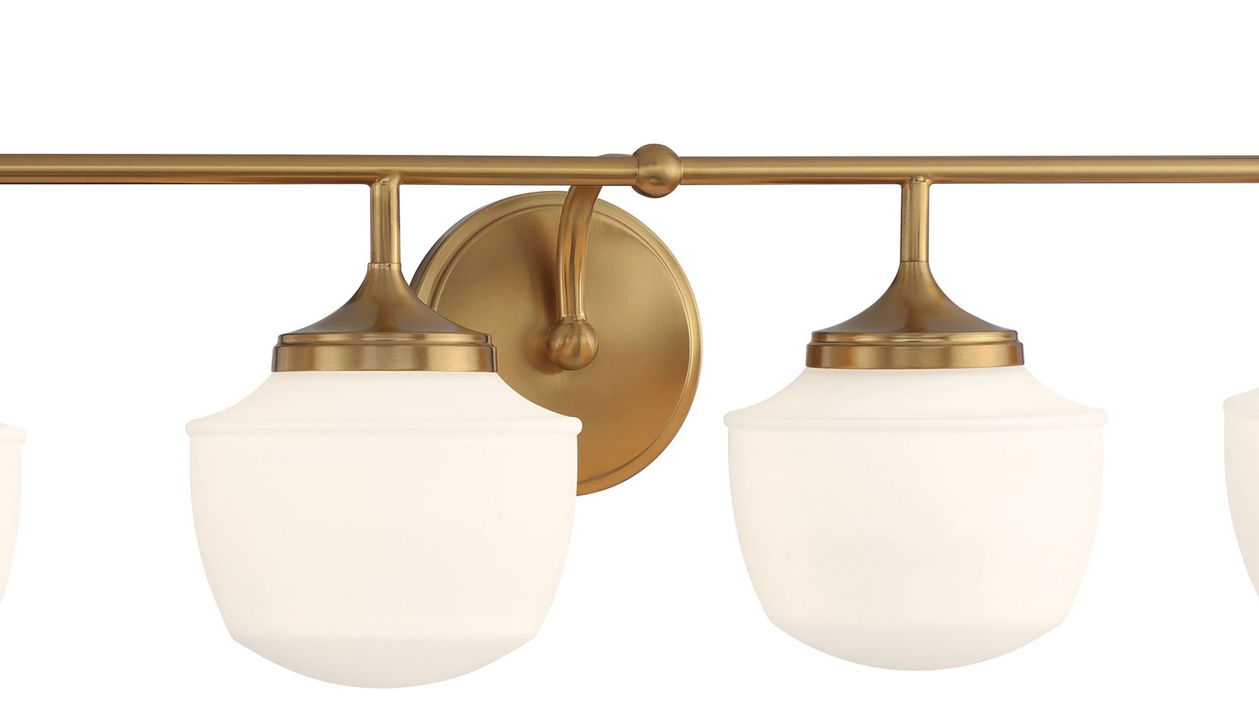Image 7 Minka-Lavery Cornwell 4-Light Aged Brass Bath Vanity more views