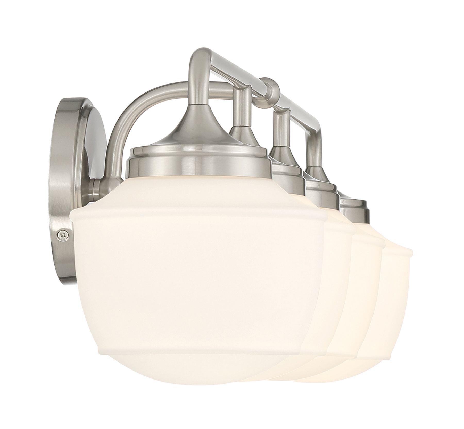 Image 3 Minka-Lavery Cornwell 4-Light Brushed Nickel Bath Vanity more views