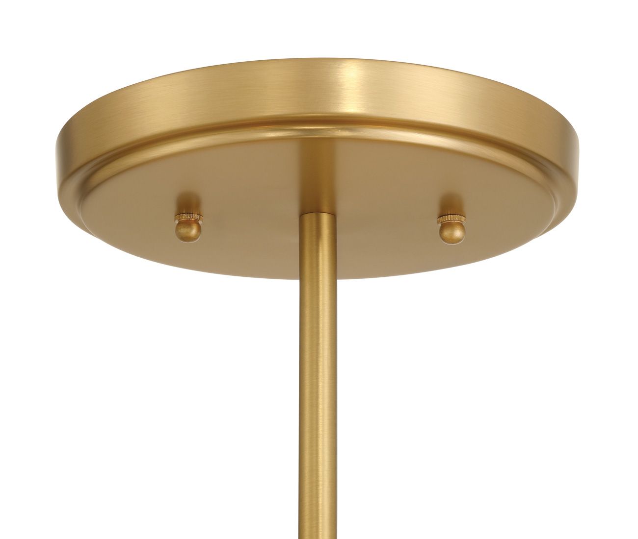 Minka Lavery Coronelle 3-Light 16-in Brass Semi-Flush to Pendant Lighting