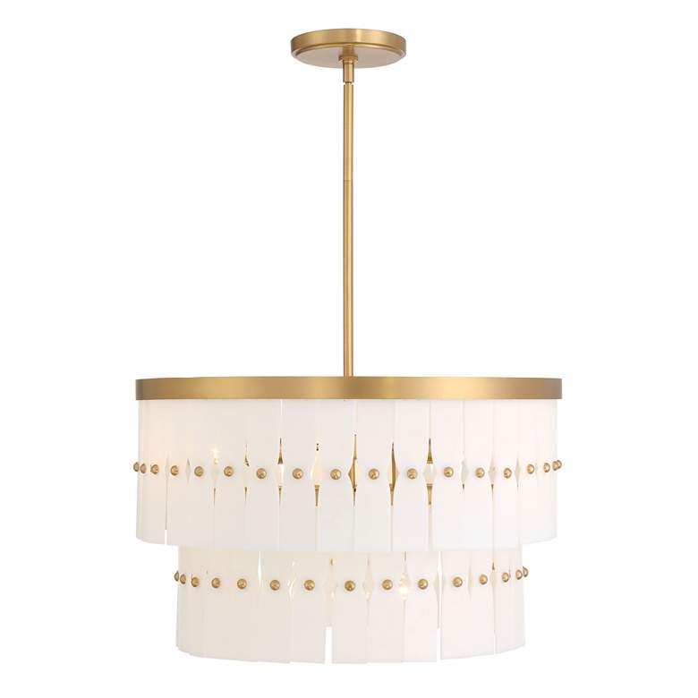 Image 2 Minka-Lavery Coronelle 6-Light 26-in Legacy Brass Indoor Pendant more views