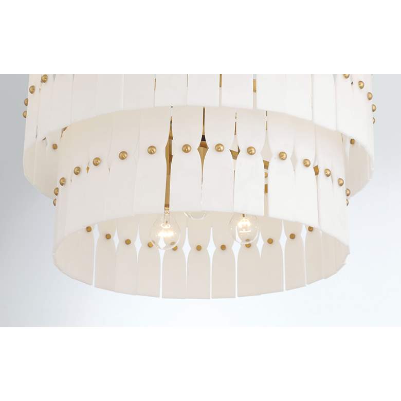 Image 4 Minka-Lavery Coronelle 6-Light 26-in Legacy Brass Indoor Pendant more views