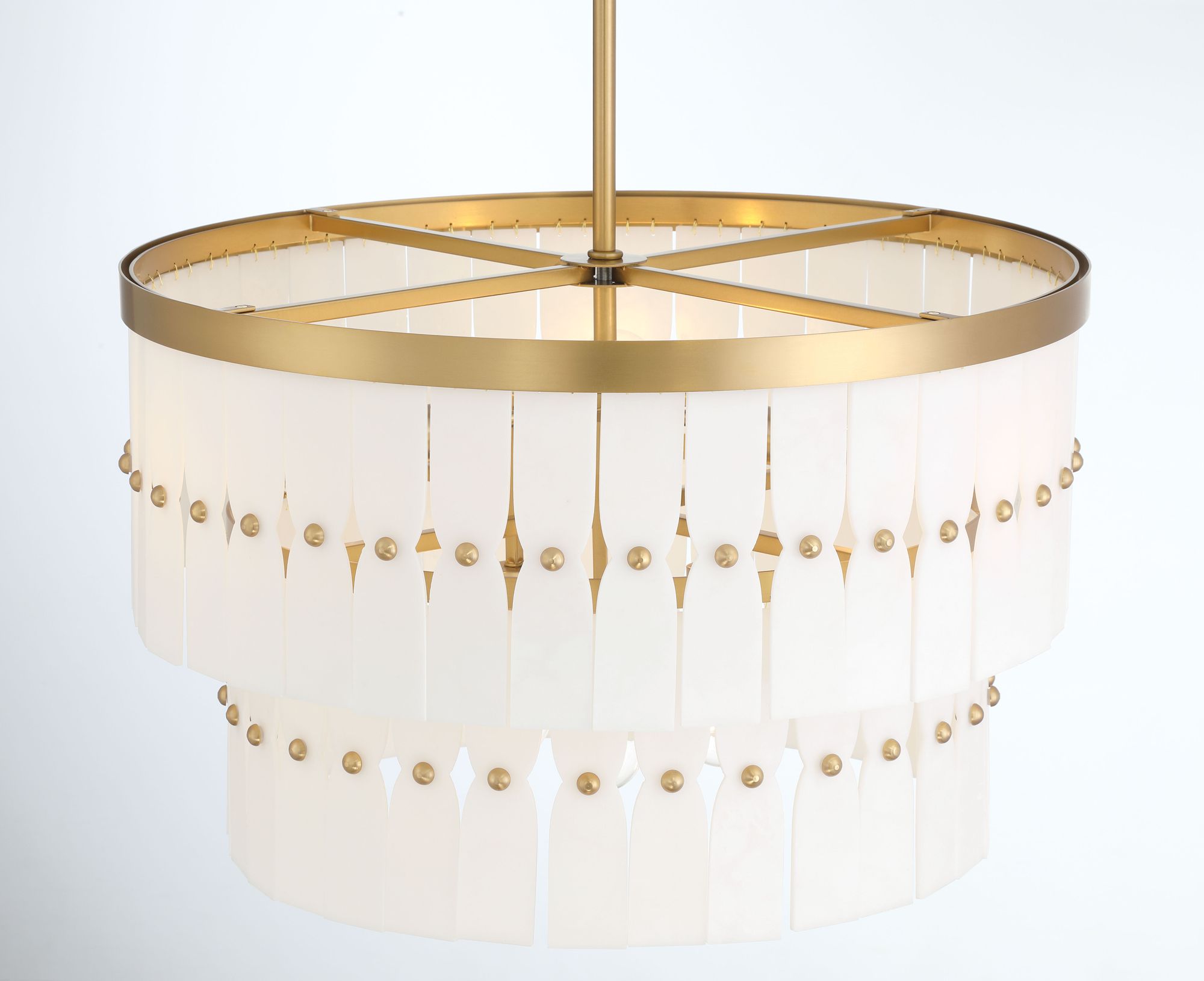 Minka-Lavery Coronelle 6-Light 26-in Legacy Brass Indoor Pendant