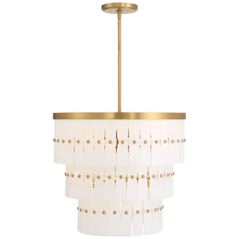 Image 2 Minka-Lavery Coronelle 9-Light 26-in Legacy Brass Indoor Pendant more views