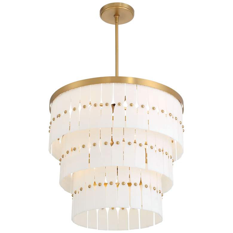 Image 3 Minka-Lavery Coronelle 9-Light 26-in Legacy Brass Indoor Pendant more views