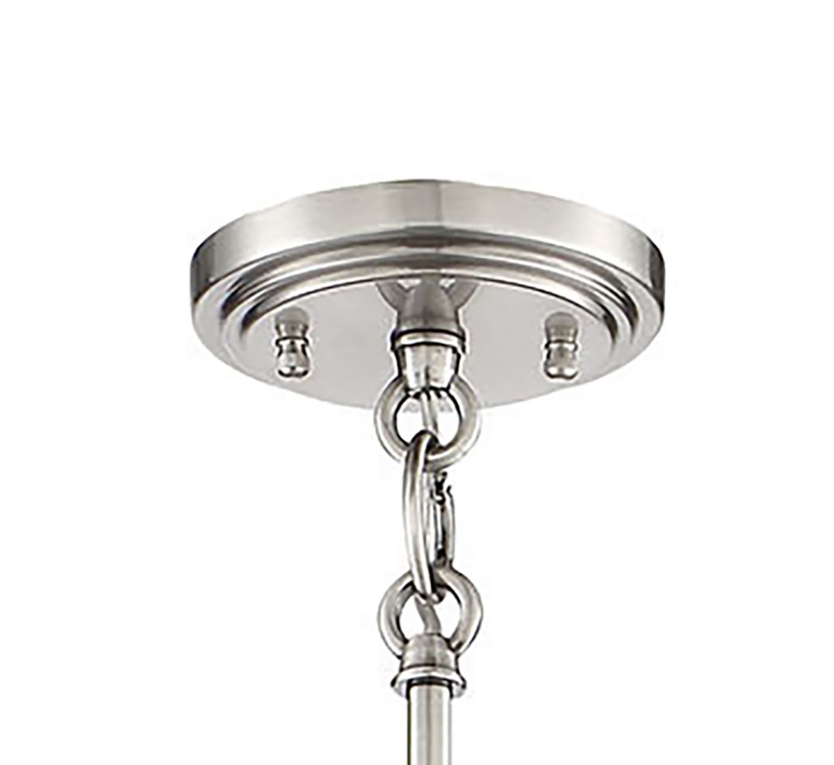 Image 5 Minka-Lavery Country Estates 1-Light Sun Faded Wood and Nickel Mini-Pendant more views