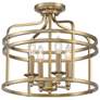 1_Minka Lavery Covent Park 16" Wide Gold Frame Candelabra Ceiling Light