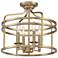 Minka Lavery Covent Park 16" Wide Gold Frame Candelabra Ceiling Light