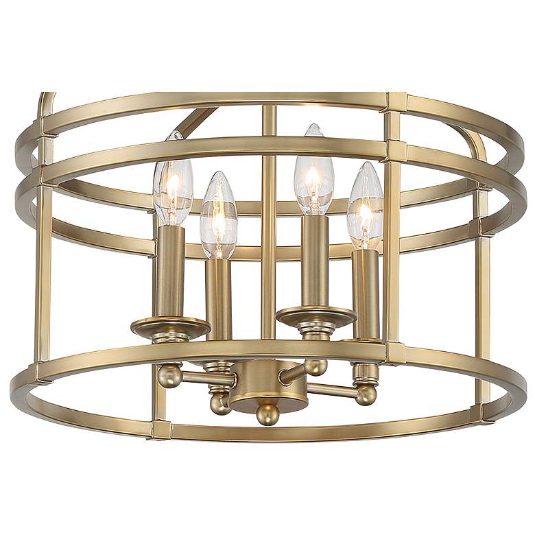 Image 2 Minka Lavery Covent Park 16" Wide Gold Frame Candelabra Ceiling Light more views