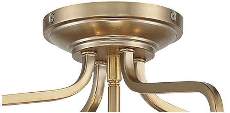 Image 3 Minka Lavery Covent Park 16" Wide Gold Frame Candelabra Ceiling Light more views