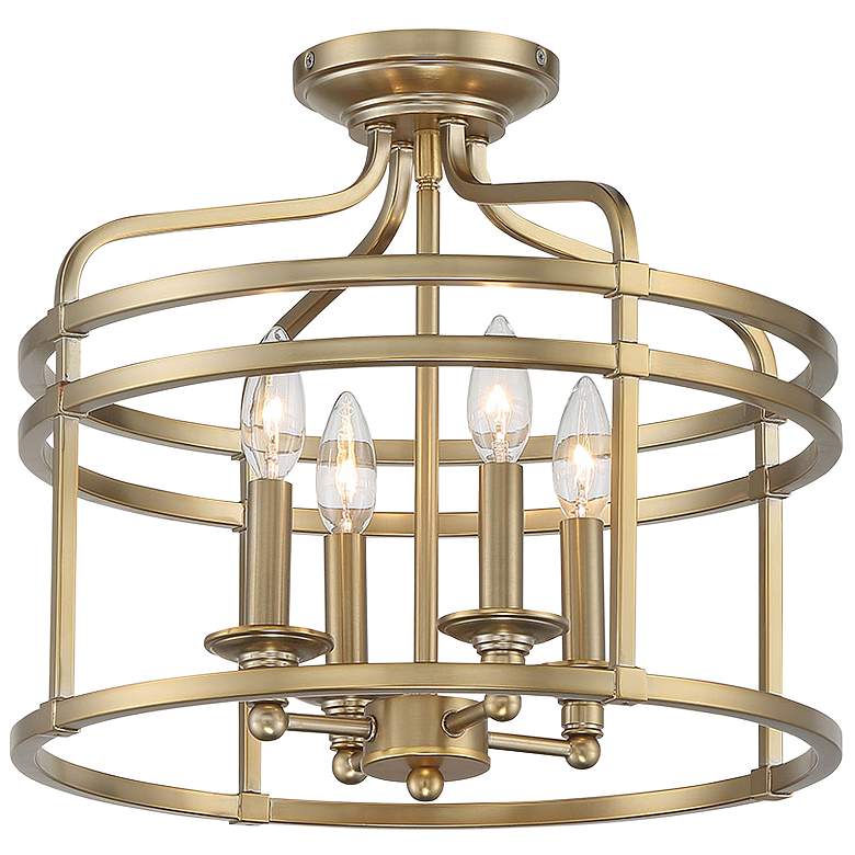 Image 5 Minka Lavery Covent Park 16" Wide Gold Frame Candelabra Ceiling Light more views