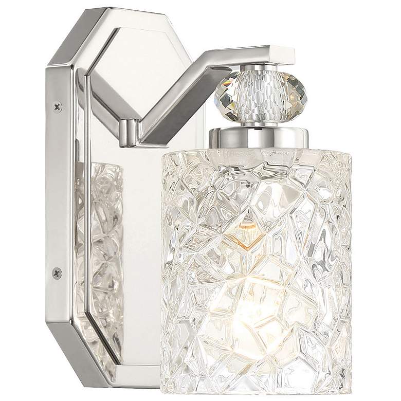 Image 1 Minka-Lavery Crystal Kay 1-Light Chrome Bath Vanity