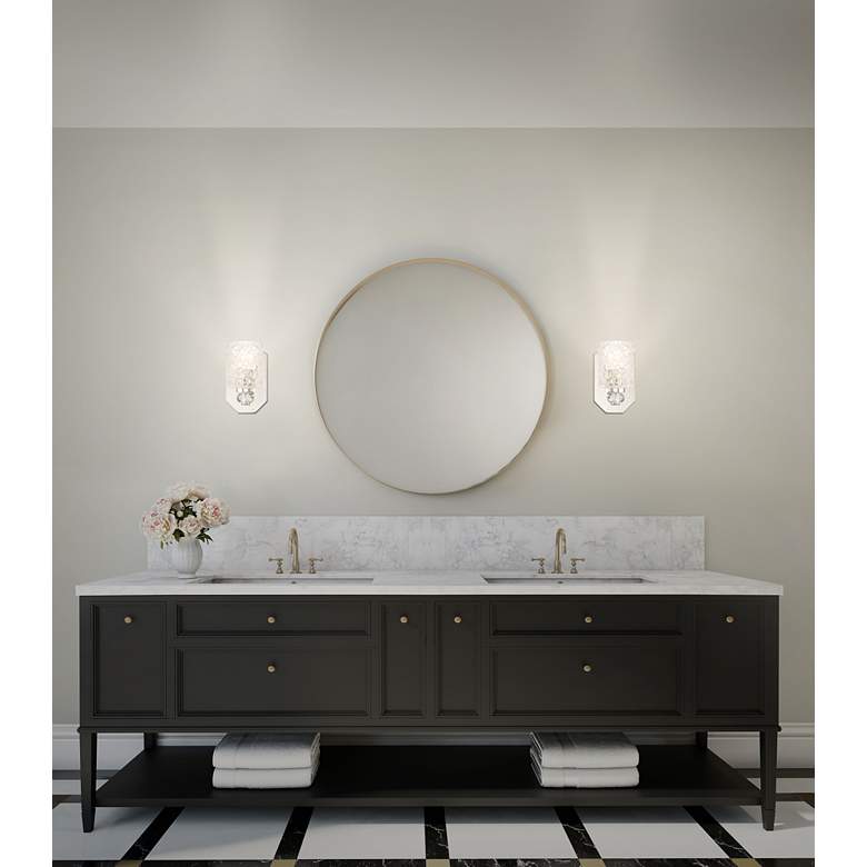 Image 5 Minka-Lavery Crystal Kay 1-Light Chrome Bath Vanity more views