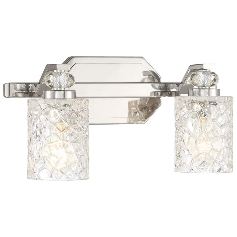 Image 1 Minka-Lavery Crystal Kay 2-Light Chrome Bath Vanity