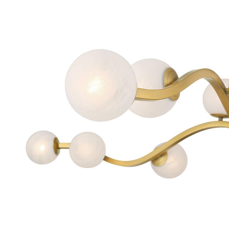 Image 3 Minka-Lavery Curven 16-Light 75-in Legacy Brass Indoor Chandelier more views