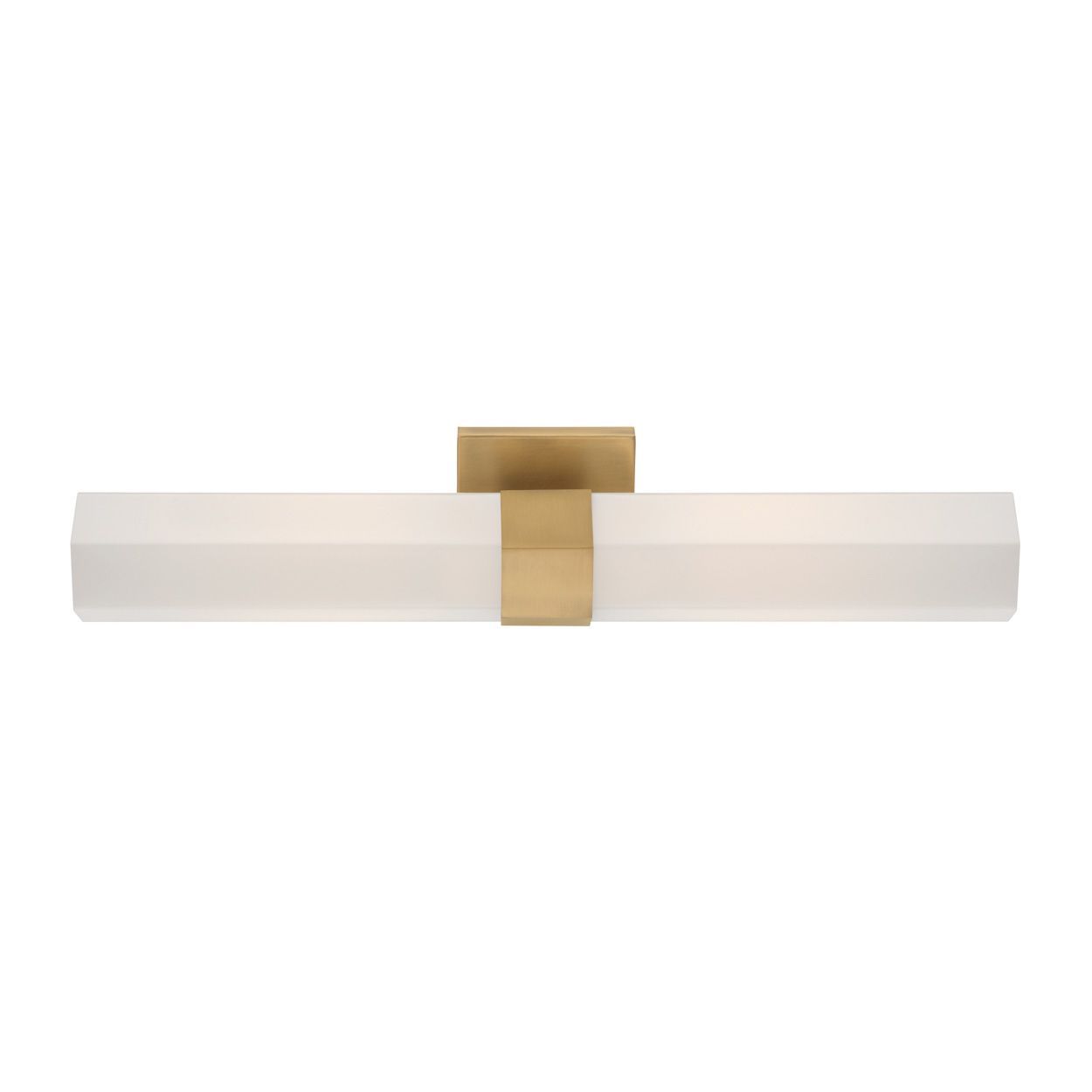 Image 3 Minka Lavery Delgada 2-Light 24-in Legacy Brass Vanity Light with Shade more views