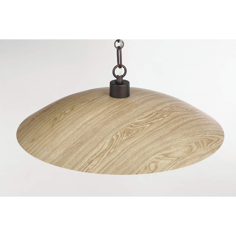 Image 3 Minka-Lavery Derby 1-Light 18.5-in Dark Bronze Indoor Pendant more views