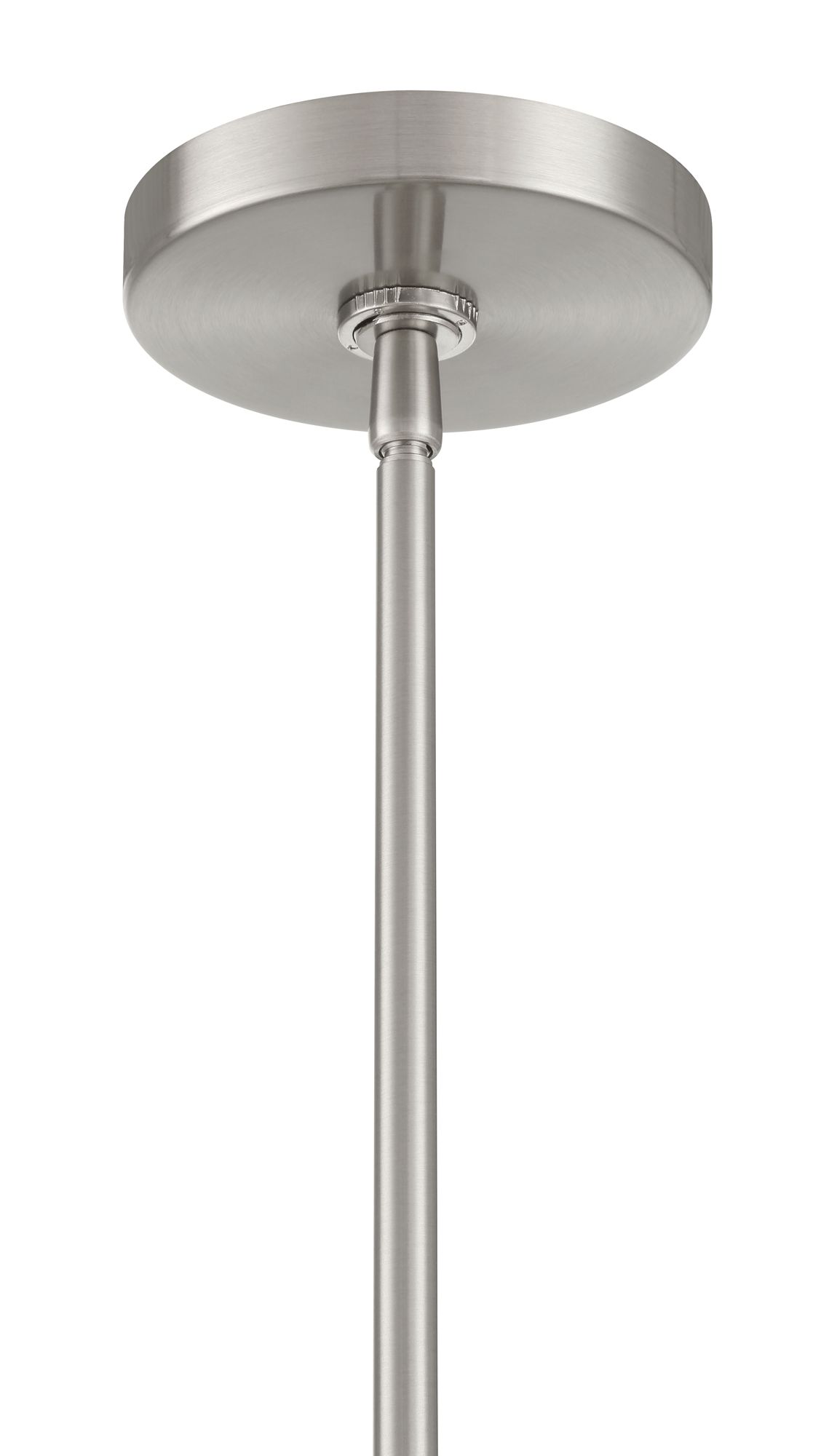 Minka-Lavery Desert 1-Light 10-in Brushed Nickel Indoor Pendant