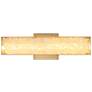 3_Minka Lavery Divinely 1-Light LED 16-inch Celeste Brass Vanity Light more views