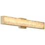 1_Minka Lavery Divinely 1-Light LED 32-inch Celeste Brass Vanity Light