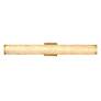 3_Minka Lavery Divinely 1-Light LED 32-inch Celeste Brass Vanity Light more views