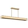 2_Minka Lavery Divinely 1-Light LED Celeste Brass Island Chandelier