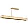 Minka Lavery Divinely 1-Light LED Celeste Brass Island Chandelier