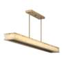 3_Minka Lavery Divinely 1-Light LED Celeste Brass Island Chandelier more views