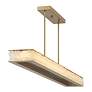 4_Minka Lavery Divinely 1-Light LED Celeste Brass Island Chandelier more views