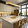 7_Minka Lavery Divinely 1-Light LED Celeste Brass Island Chandelier more views
