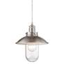 2_Minka-Lavery Downtown Edison 1-Light Brushed Nickel Mini-Pendant more views