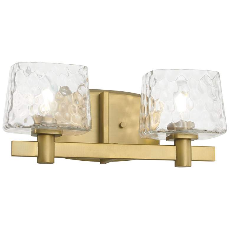 Image 1 Minka-Lavery Drysdale 2-Light Soft Brass Bath Vanity