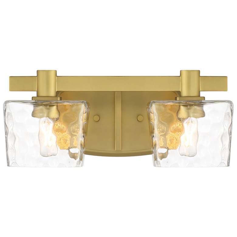 Image 7 Minka-Lavery Drysdale 2-Light Soft Brass Bath Vanity more views