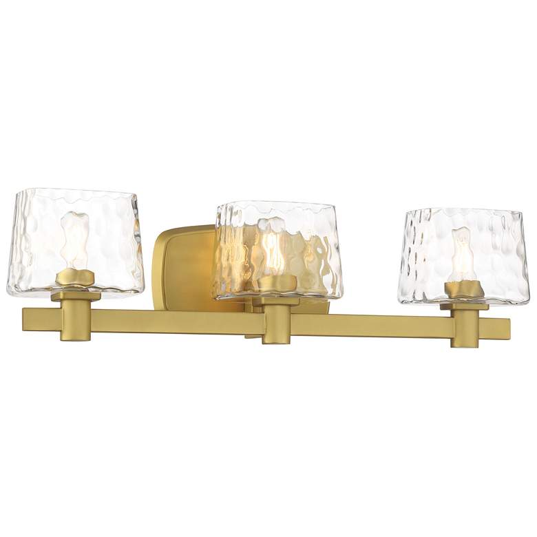 Image 1 Minka-Lavery Drysdale 3-Light Soft Brass Bath Vanity