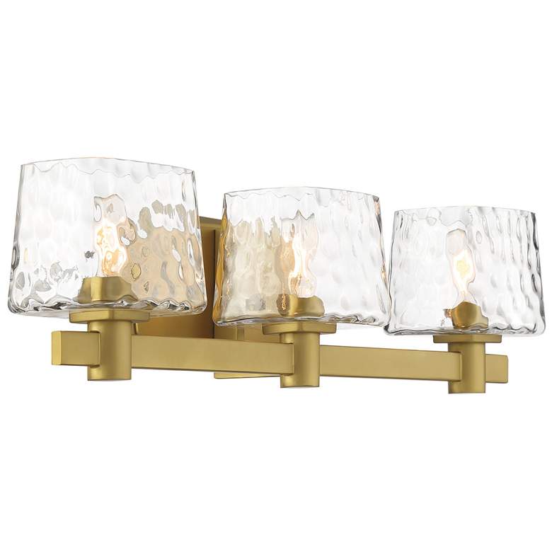 Image 2 Minka-Lavery Drysdale 3-Light Soft Brass Bath Vanity more views