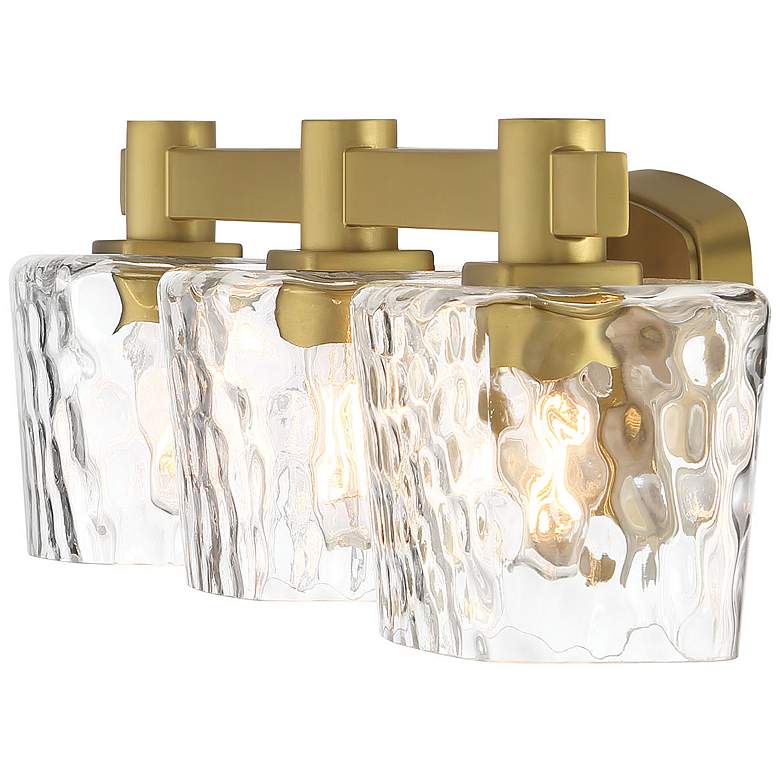 Image 4 Minka-Lavery Drysdale 3-Light Soft Brass Bath Vanity more views