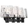 4_Minka Lavery Drysdale 4-Light 32.5-in Black Vanity with Clear Glass Shades more views