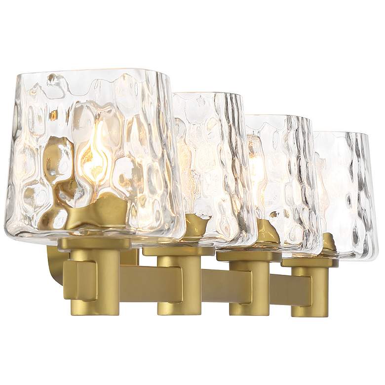 Image 5 Minka-Lavery Drysdale 4-Light Soft Brass Bath Vanity more views
