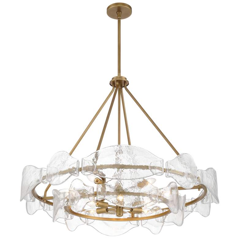 Image 6 Minka-Lavery Elora 12-Light 35.75-in Legacy Brass Indoor Pendant more views