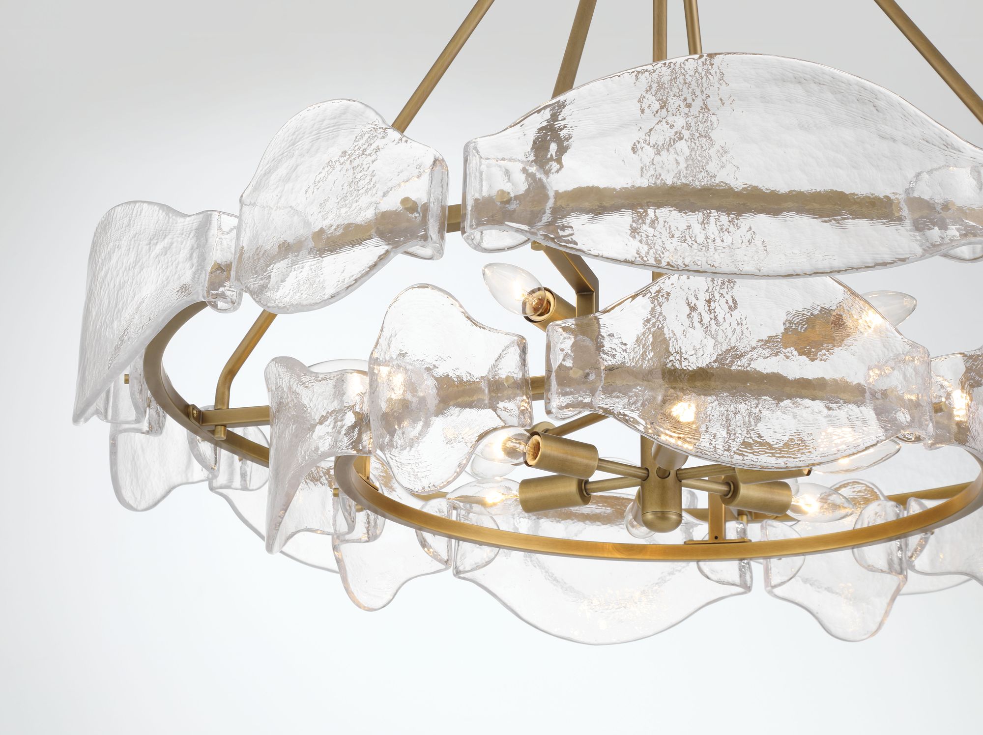 Minka-Lavery Elora 12-Light 35.75-in Legacy Brass Indoor Pendant