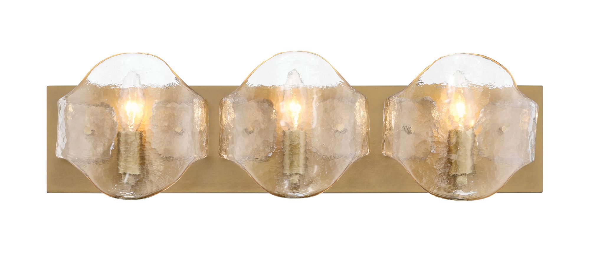 Image 5 Minka-Lavery Elora 3-Light 23-in Legacy Brass Indoor Vanity Light more views