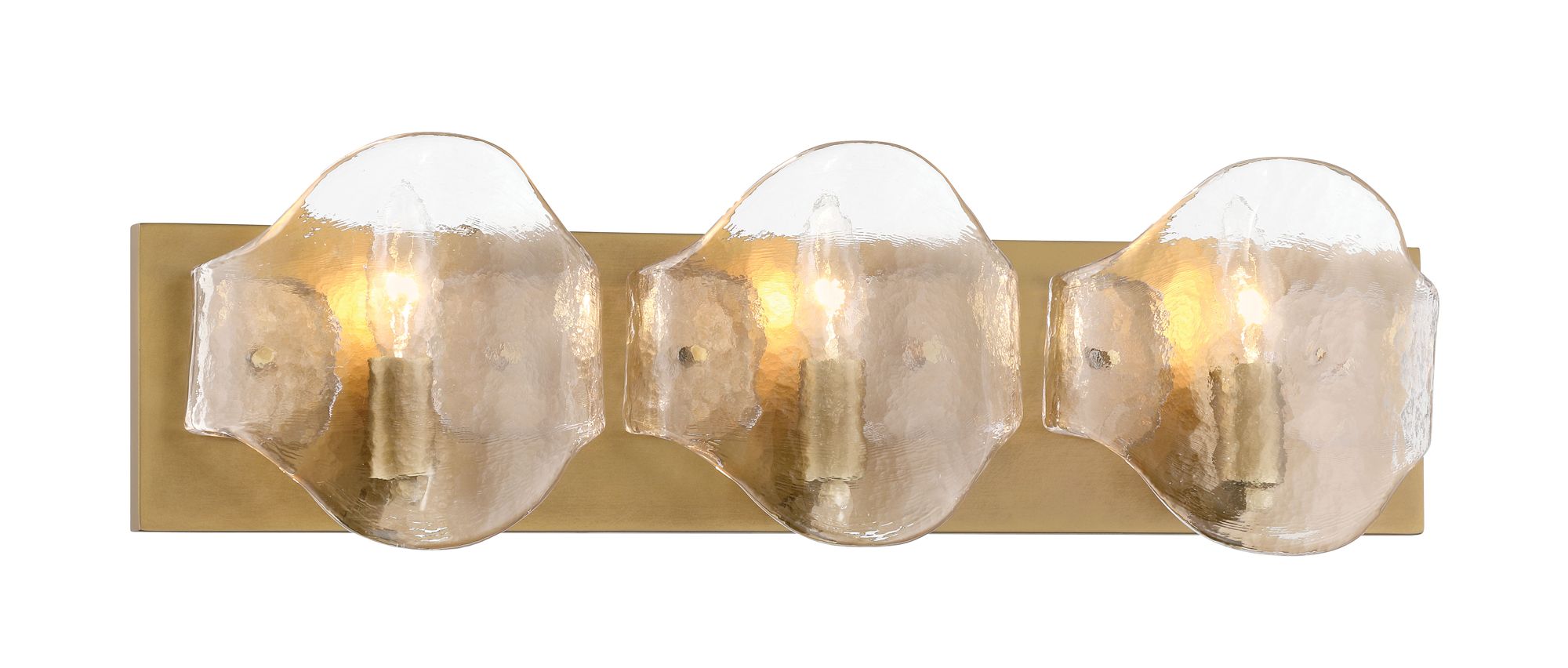 Image 6 Minka-Lavery Elora 3-Light 23-in Legacy Brass Indoor Vanity Light more views